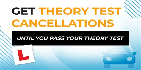 theory test cancellations  And if you do fail, we'll book you as many re-tests as you need to pass